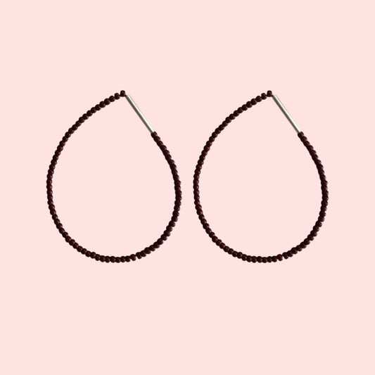 Bordeaux Burgundy Hoops