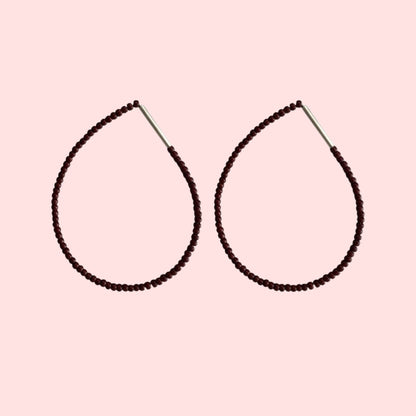 Bordeaux Burgundy Hoops